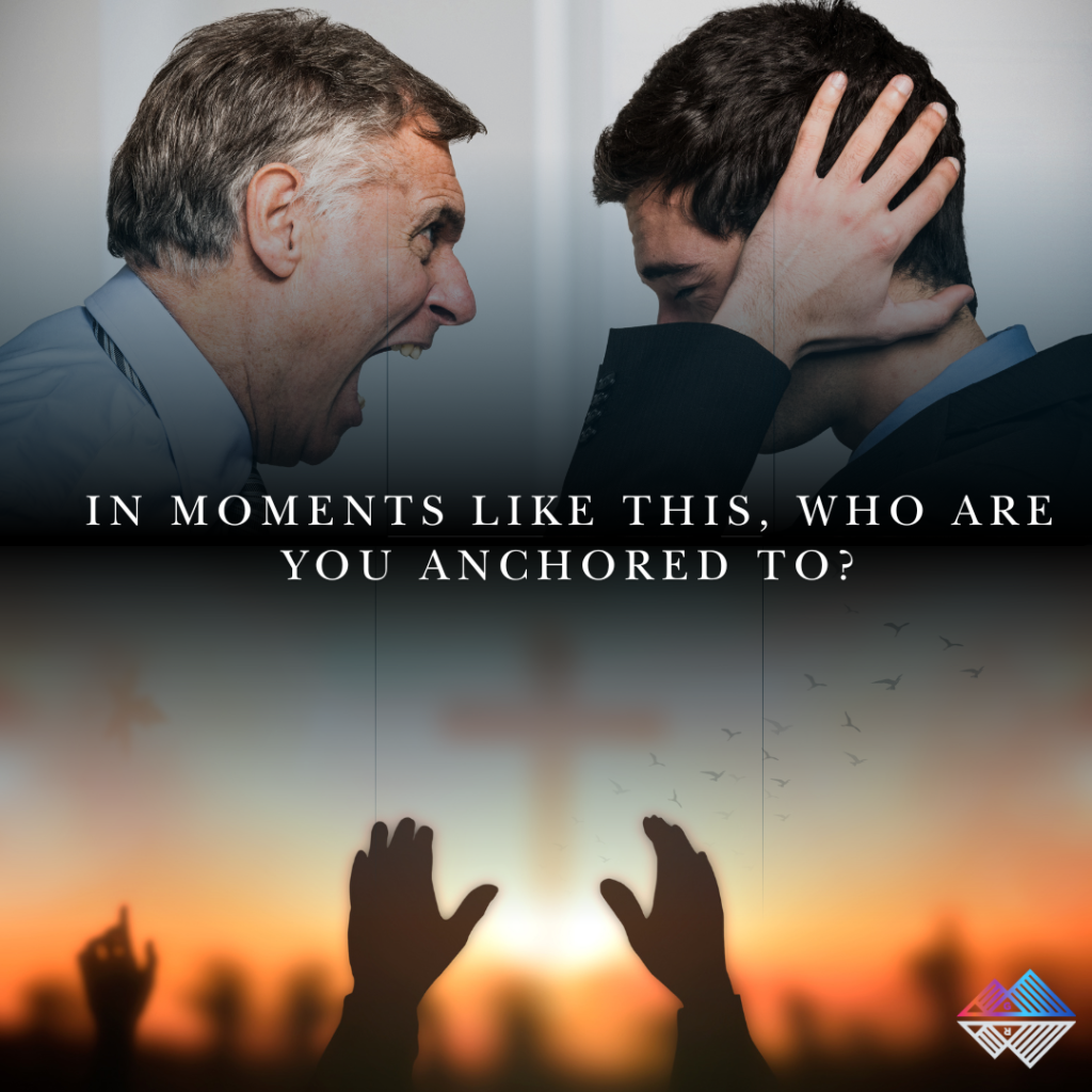 In moments like these, who are you anchored to? Ch. 4